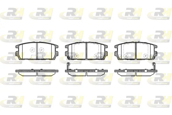 Brake Pad Set, disc brake (2877.02)