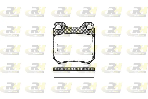 Brake Pad Set, disc brake (2239.50)