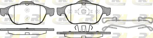 Brake Pad Set, disc brake (2843.10)