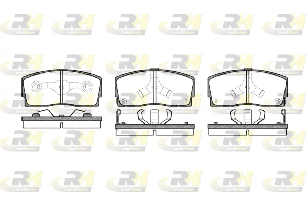 Brake Pad Set, disc brake (2254.02)