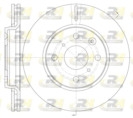 Brake Disc (61003.10)