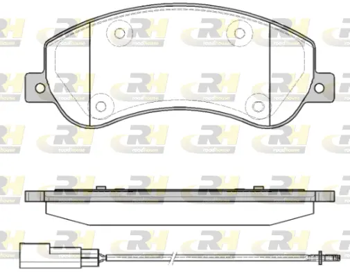 Brake Pad Set, disc brake (21250.11)