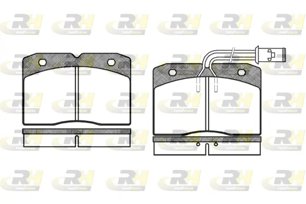 Brake Pad Set, disc brake (2211.12)
