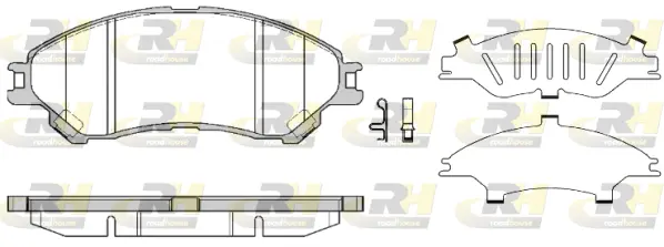 Brake Pad Set, disc brake (21589.02)