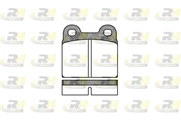Brake Pad Set, disc brake (2007.00)