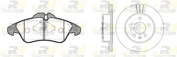 Brake Kit, disc brake (8578.00)