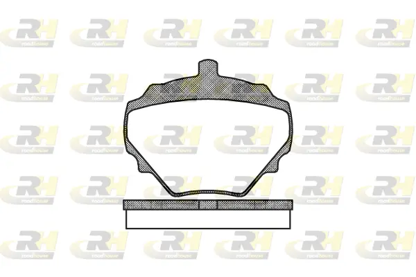 Brake Pad Set, disc brake (2052.10)