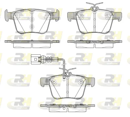 Brake Pad Set, disc brake (21516.11)