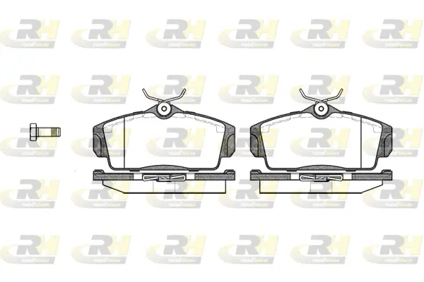 Brake Pad Set, disc brake (2704.00)