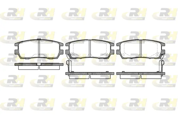 Brake Pad Set, disc brake (2405.02)