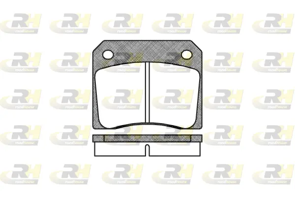 Brake Pad Set, disc brake (2036.00)