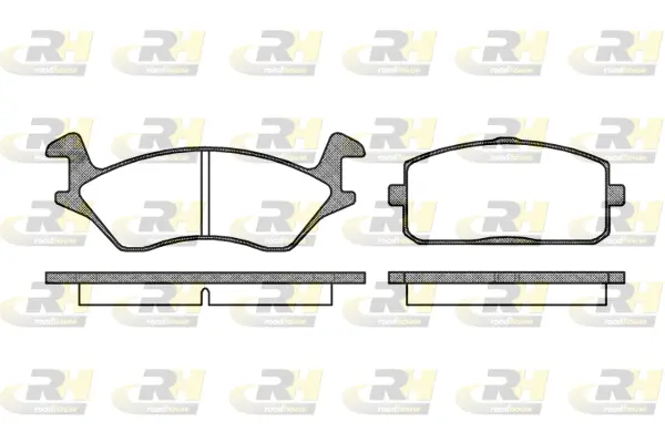 Brake Pad Set, disc brake (2105.00)