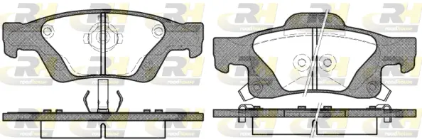 Brake Pad Set, disc brake (21446.02)