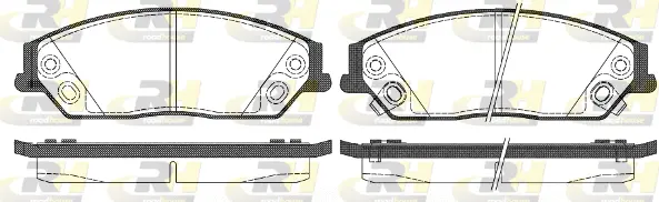 Brake Pad Set, disc brake (21467.02)
