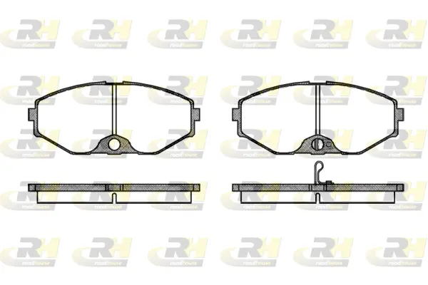 Brake Pad Set, disc brake (2375.02)