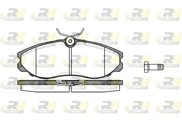 Brake Pad Set, disc brake (2462.00)