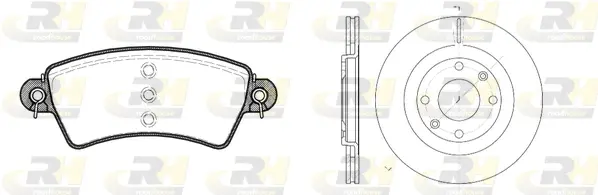 Brake Kit, disc brake (8726.00)