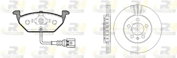 Brake Kit, disc brake (8633.09)
