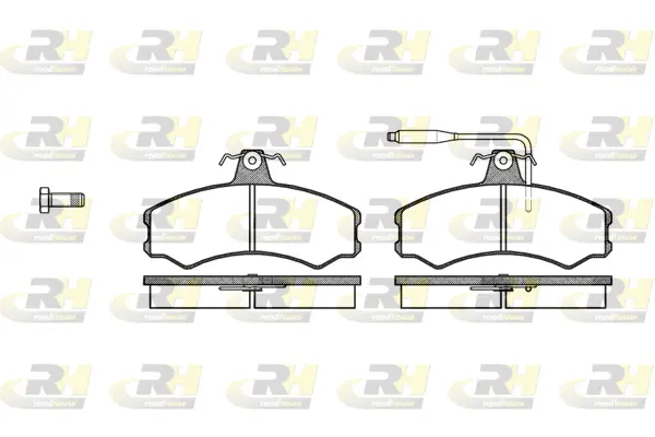 Brake Pad Set, disc brake (2143.02)