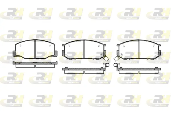 Brake Pad Set, disc brake (2152.12)