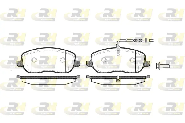 Brake Pad Set, disc brake (2879.12)