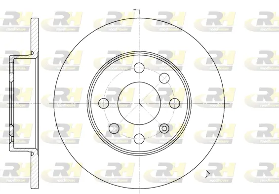 Brake Disc (6664.00)