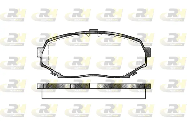 Brake Pad Set, disc brake (2339.00)