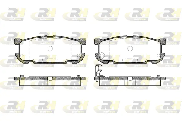 Brake Pad Set, disc brake (2853.02)