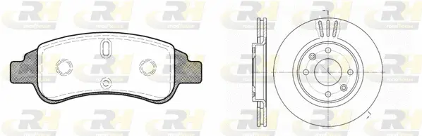 Brake Kit, disc brake (8840.02)