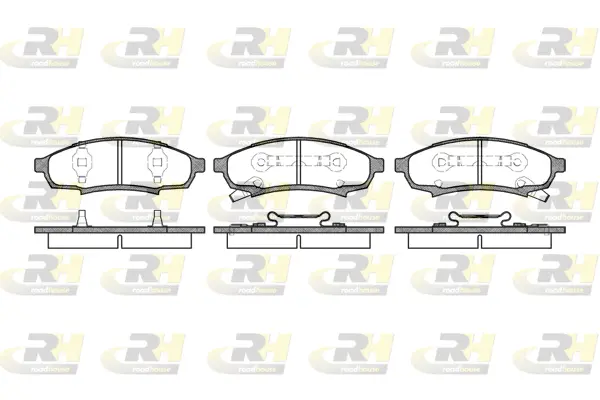 Brake Pad Set, disc brake (2531.02)