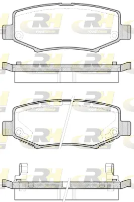 Brake Pad Set, disc brake (21528.02)