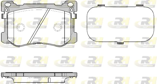 Brake Pad Set, disc brake (21475.12)