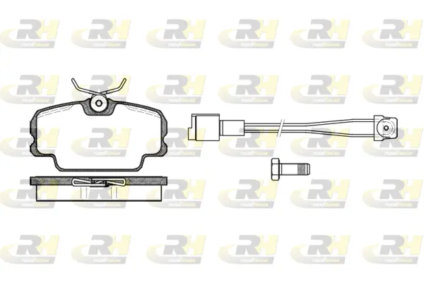 Brake Pad Set, disc brake (2145.11)