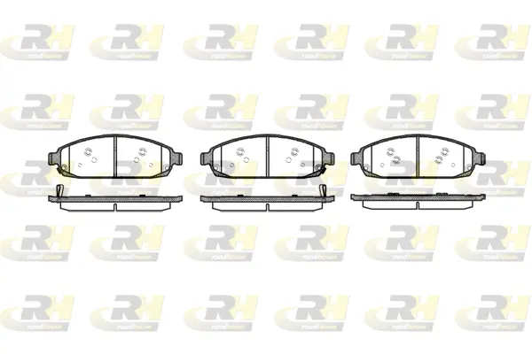 Brake Pad Set, disc brake (21173.02)