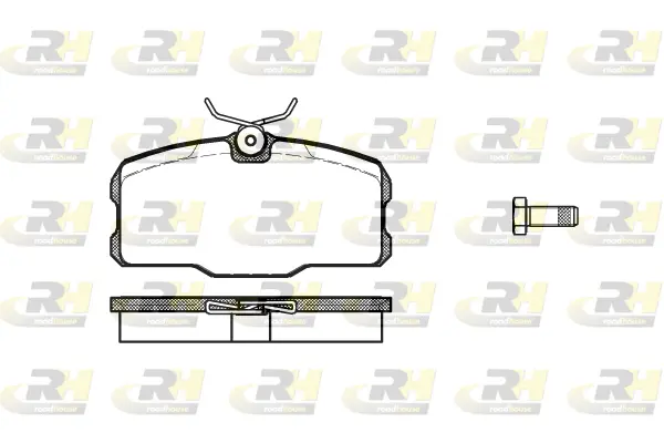 Brake Pad Set, disc brake (2207.00)