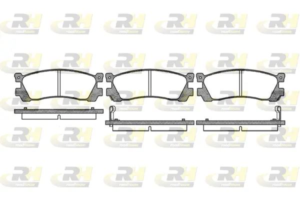 Brake Pad Set, disc brake (2248.02)