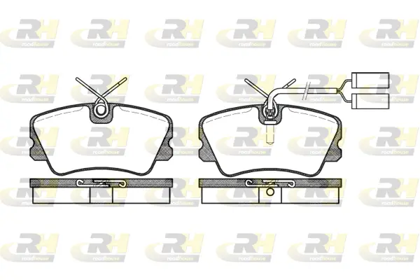 Brake Pad Set, disc brake (2259.02)