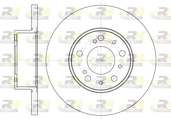 Brake Disc (6334.00)