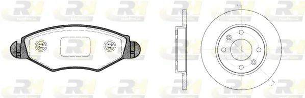 Brake Kit, disc brake (8643.04)