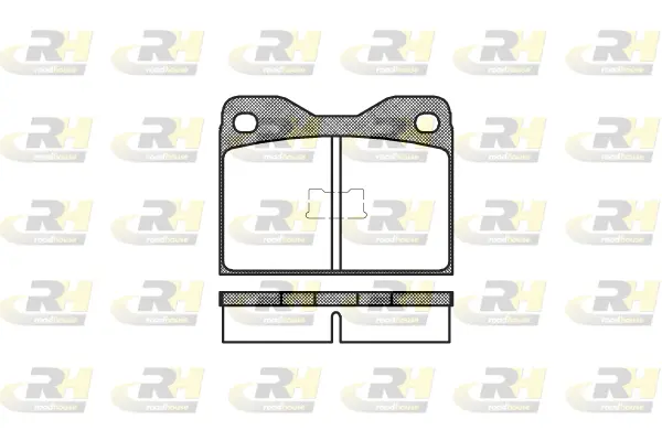 Brake Pad Set, disc brake (2008.10)