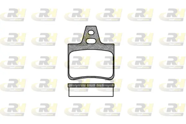 Brake Pad Set, disc brake (2311.00)
