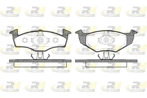 Brake Pad Set, disc brake (2609.10)
