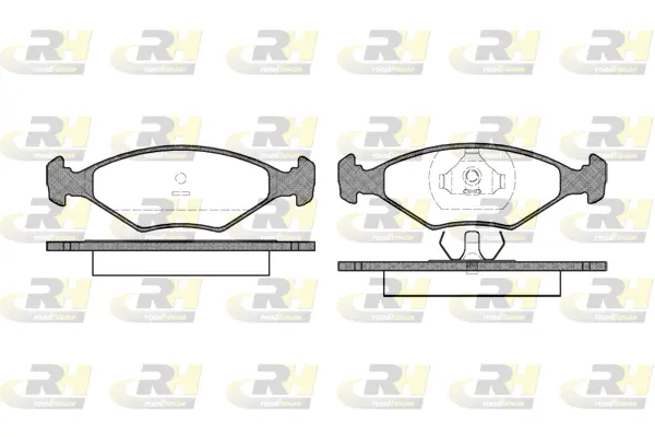 Brake Pad Set, disc brake (2301.00)