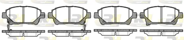 Brake Pad Set, disc brake (2971.12)