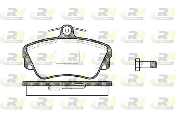 Brake Pad Set, disc brake (2309.10)