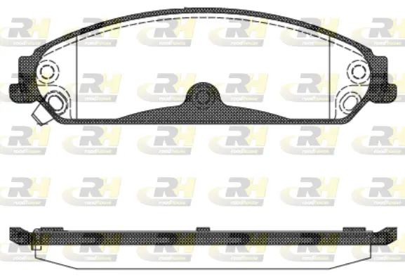 Brake Pad Set, disc brake (21128.04)