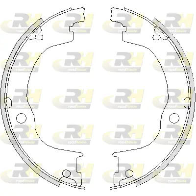 Brake Shoe, parking brake (4749.00)