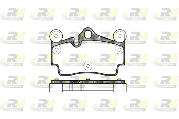 Brake Pad Set, disc brake (2996.00)