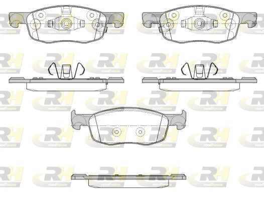 Brake Pad Set, disc brake (21939.02)