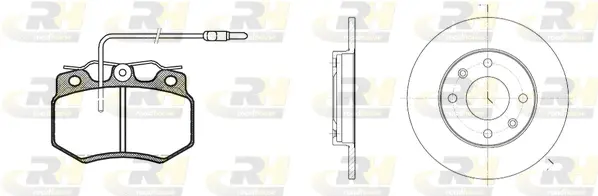 Brake Kit, disc brake (8170.01)